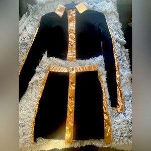 2pc Long Sleeve Skirt Set